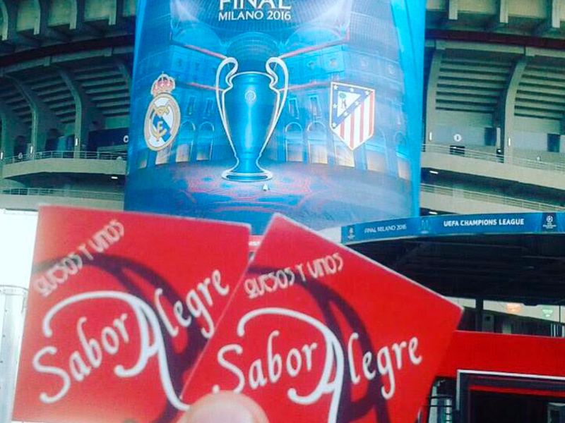 Sabor Alegre en Mil&aacute;n &middot; Italia &middot; Final de Champions 2016