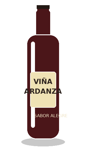 Botella de Viña Ardanza
